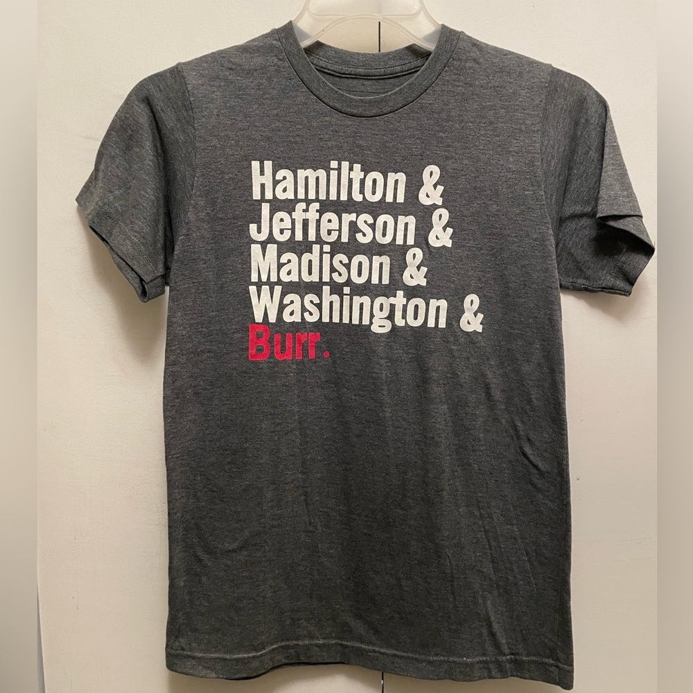 Hamilton Musical Show Tee
